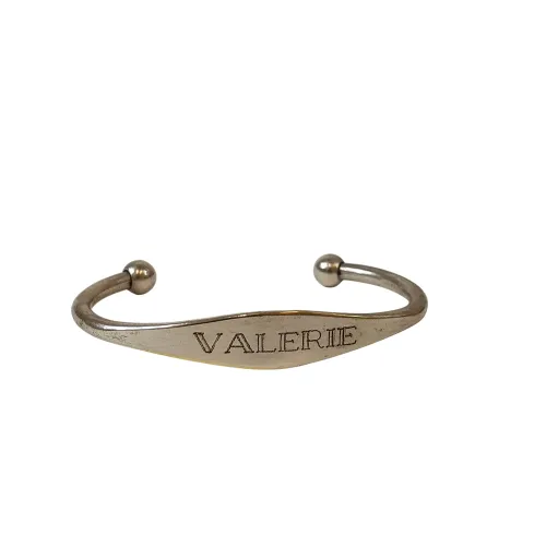 Bracelet en mtal argent - Label Emmaus - Modalova