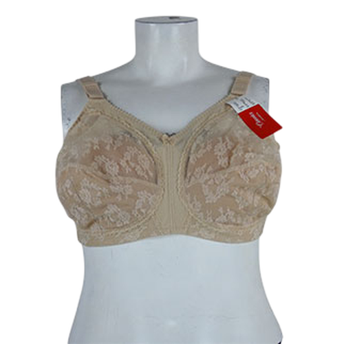 Soutien-gorge beige avec dentelle sans armatures - Triumph - taille 120 E - triumph classics - Modalova