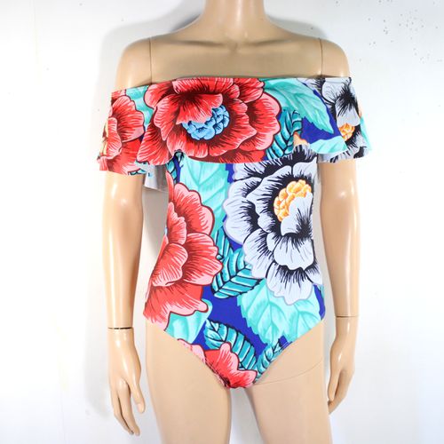 Maillot De Bain Fleuris Taille S - non renseign - Modalova