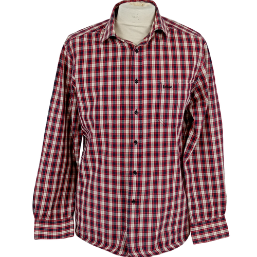 Chemise  carreaux de la marque col classique  manches longues  prdominance taille L (42) - lee cooper - Modalova