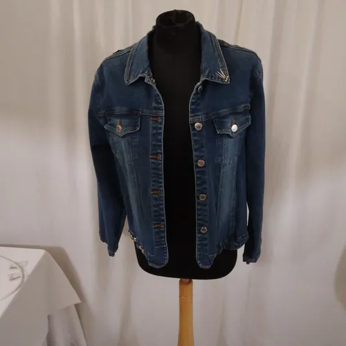 Veste en jean customise - M - Label Emmaus - Modalova