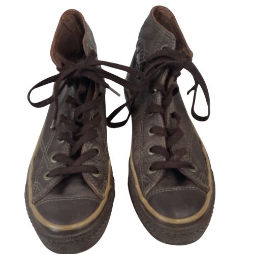 Converse en cuir marron - Converse - Modalova