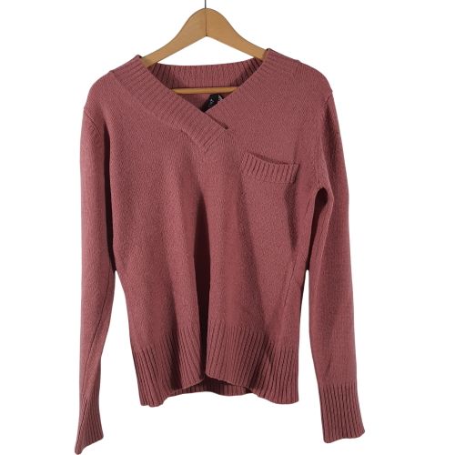 Pull en laine col V - T2 - vivement dimanche - Modalova