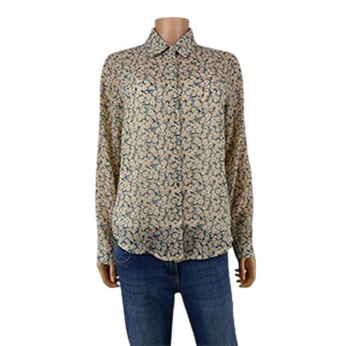 Chemisier transparent imprim - taille S/M - vintage dressing - Modalova