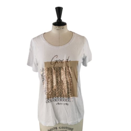 T-shirt RIU T36 "GOOD VIBES ONLY" - Jacqueline Riu - Modalova