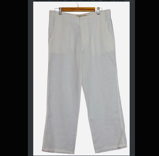 Pantalon -100% lin - 44 - coupe droite - clothes - Modalova