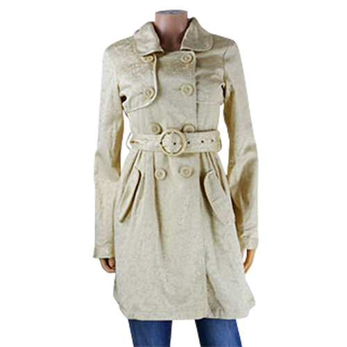 Manteau beige imprim fleurs - Taille M - vero moda - Modalova