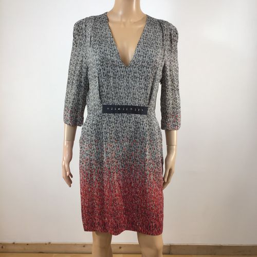 Robe  motifs- - Taille 40 - chattawak - Modalova