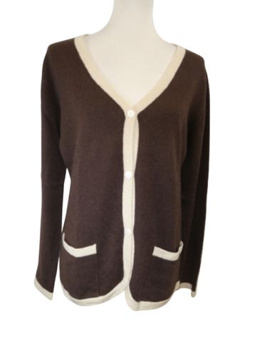 Gilet cru en cachemire - XL - jean louis de la tour - Modalova