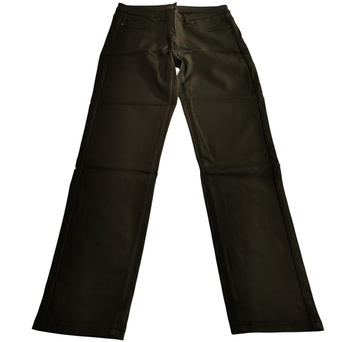 Pantalon enduit coupe slim - t38 - riu - Modalova