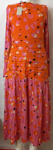 NEVER FULLY DRESSED MONA PINK PRINT TAILLE 38 MADE IN CHINA - Label Emmaus - Modalova