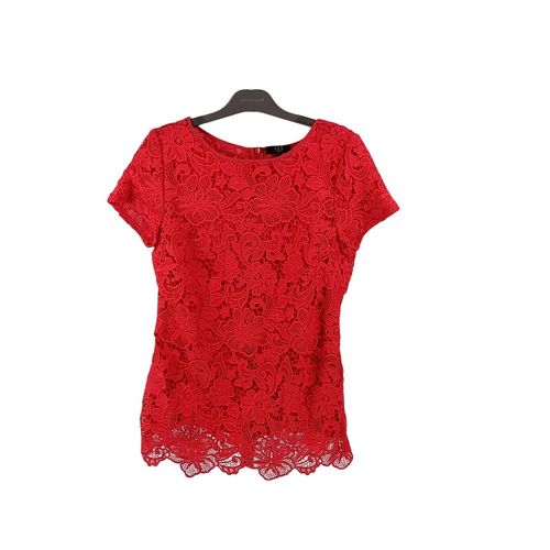 Top blouse dentelle 1.2.3 Paris manches courtes taille M A160 - Maison 123 - Modalova