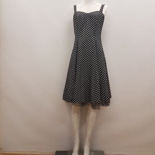 Robe de ftes  pois retro - Taille 1 - marque inconnue - Modalova