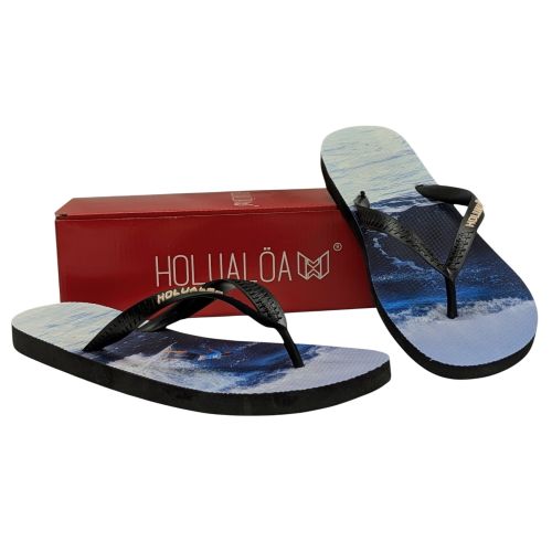 Tongs neuves P 43/44 Chaussures Flip- flops unisexe imprim surf - holuala - Modalova