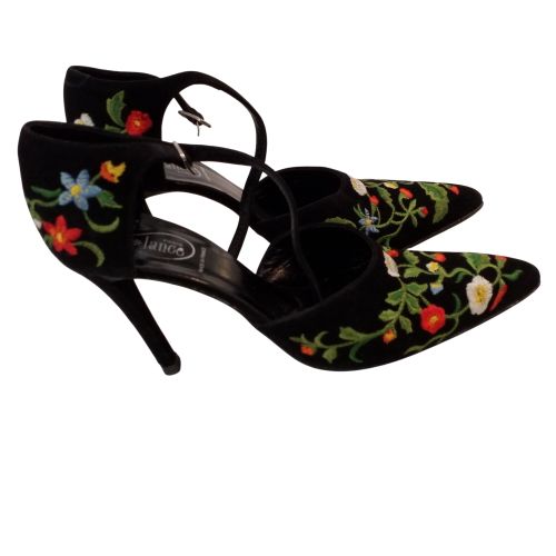 Escarpins brods  talons T38,5 - free lance - Modalova