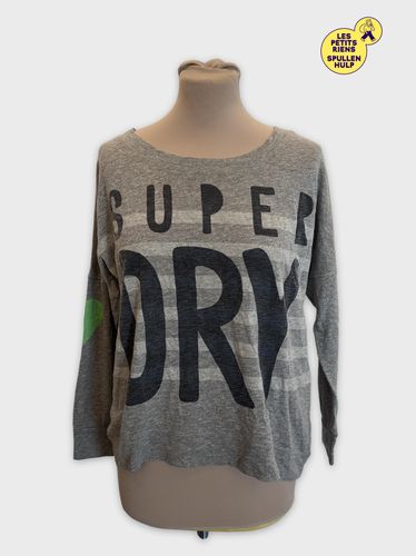 T-shirt manches longues avec logo  - Superdry - Modalova