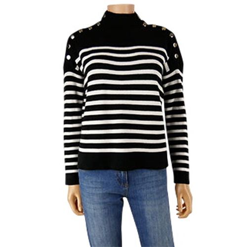 Pull  rayures blanches - Taille XS - georgia morgan - Modalova