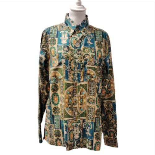 Chemise Vintage Indienne 70's - Label Emmaus - Modalova