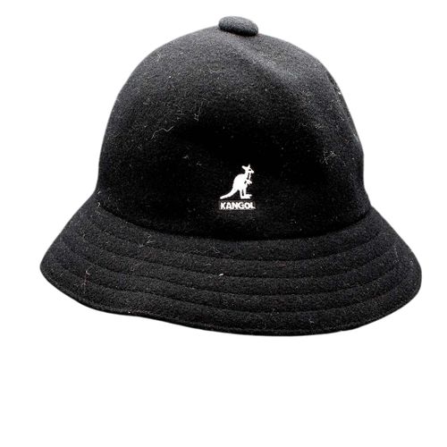 Chapeau feutre noir Kangol Taille S - Label Emmaus - Modalova
