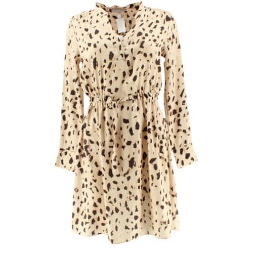 Robe beige imprim - Taille 38 - h&m - Modalova