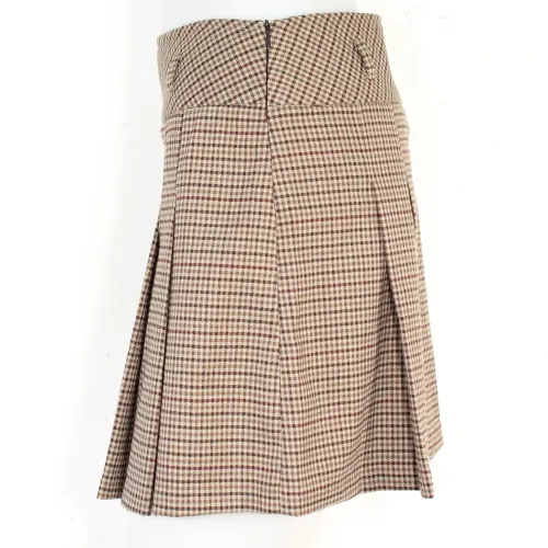 Mini Jupe  Carreaux Taille 36 - camaieu - Modalova