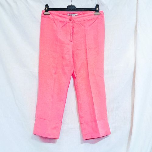 PANTACOURT à large revers, de couleur , de la marque " Basic" en Ramie. Taille 40 - Zara - Modalova