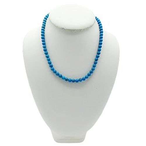 Collier  perles bleues - Femme - Label Emmaus - Modalova