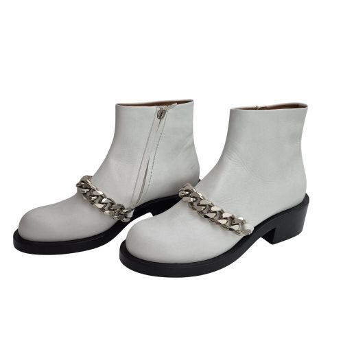 Bottines blanches en cuir - - 41 - givenchy paris - Modalova