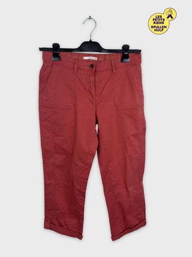 Pantalon chino brique - camaeu - Modalova