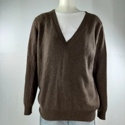 Pull col V en cachemire - Taille 4 - monoprix femme - Modalova