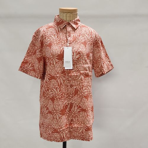 Chemise  motifs terracotta--M - celio - Modalova