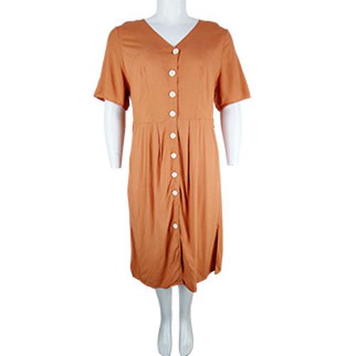 Robe orange - femme - Kiabi - 48 - kiabi - Modalova