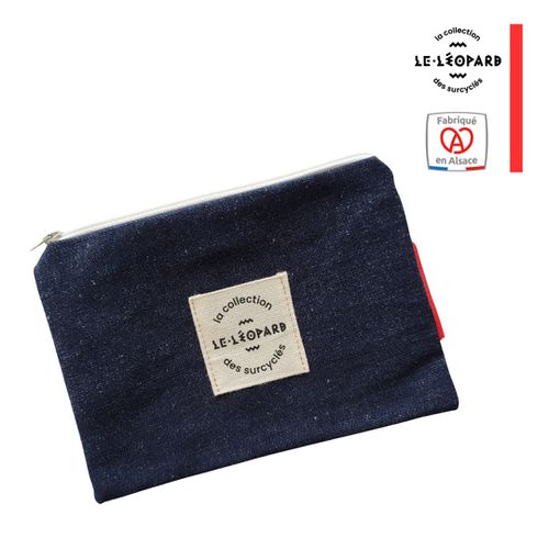 LES SURCYCLES - Pochette Denim - Modle S - les surcycls du lopard - Modalova