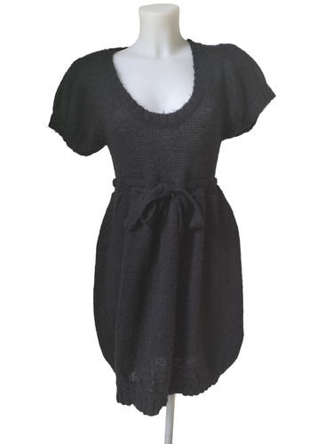 Robe noire en alpaga - Sisley- T. S - sisley - Modalova