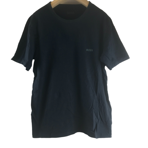 T-shirt bleu marine col rond - XL - hugo boss - Modalova