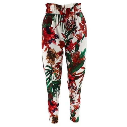 Pantalon  fleurs - Taille ML - / - Modalova