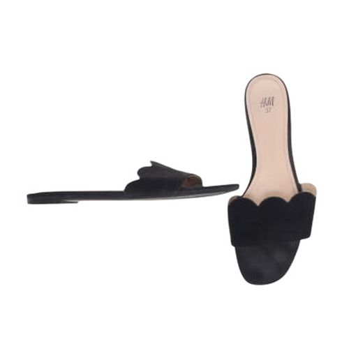 Sandales plates en daim - Pointure 37 - h&m - Modalova