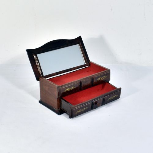 Coffret  Bijoux - Marqueterie de Nacre - Label Emmaus - Modalova