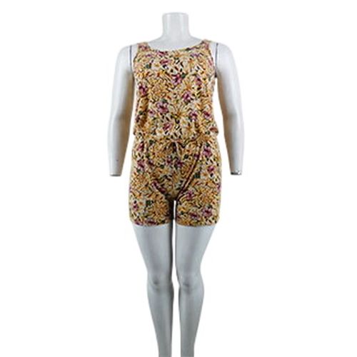 Combi-short écru imprimé - Taille L - Esmara - Modalova