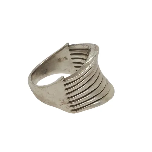 Bague non ajustable - argent 925 - taille 60 - Label Emmaus - Modalova