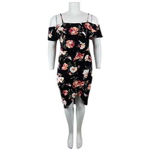Robe imprimée fleurs - Taille 1XL - Shein - Modalova
