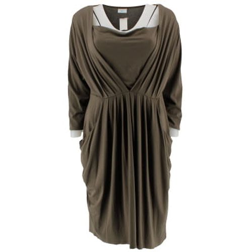 Robe kaki - Femme - M&S -Taille M - m&s - Modalova