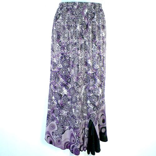 Jupe Violette Taille Estime 38 - non renseigne - Modalova