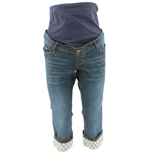 Pantacourt de grossesse en jeans - 40 - bpc - Modalova