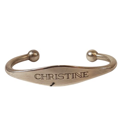 Bracelet en mtal argent - Label Emmaus - Modalova