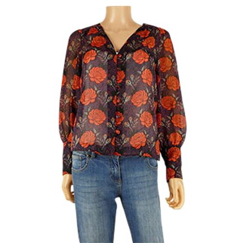 Chemisier sans col  fleurs multicolore - taille 1 - lenny b. - Modalova