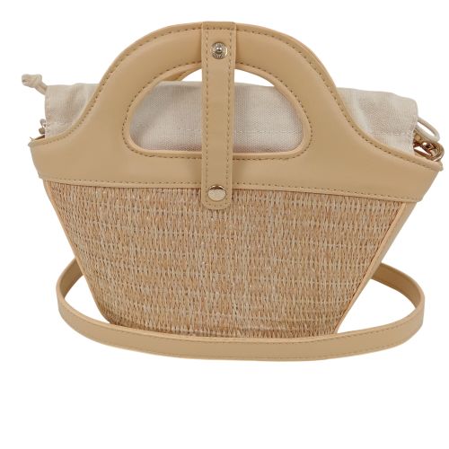 Sac bandoulire - marque Cache-cache - couleur paille - lanire interchangeable - taille unique - Cache Cache - Modalova