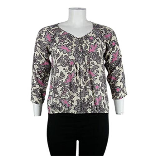 Blouse crue  fleurs multicolore - taille 5 - cache cache - Modalova