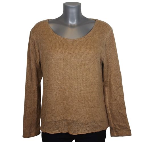  Pull ample col bateau en maille ajoure  Taille unique  - Made In Italy - Modalova