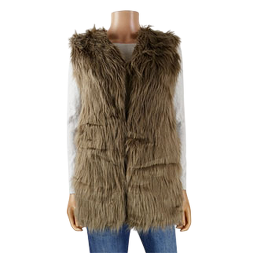 Gilet fausse fourrure - Taille L - qiye - Modalova